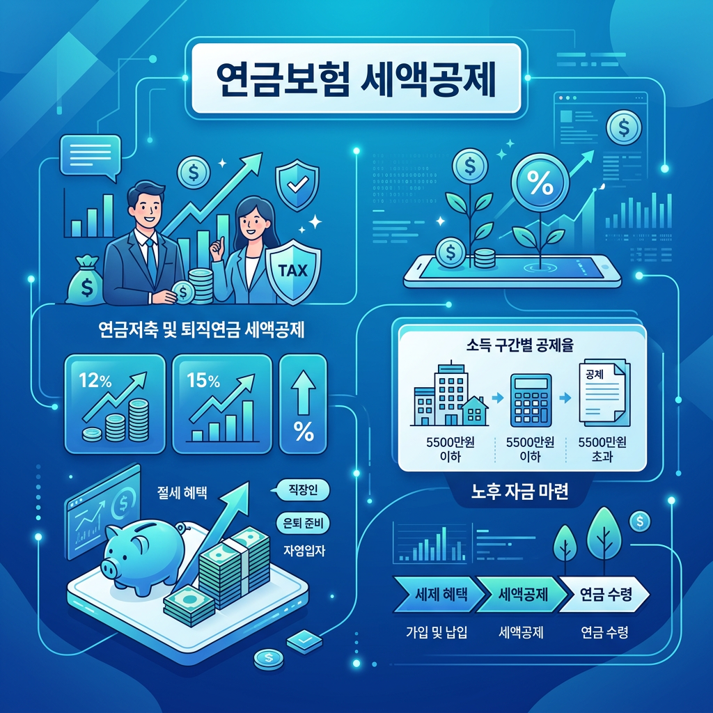 연금보험 세액공제 2026 완벽 가이드 — 한도 계산법