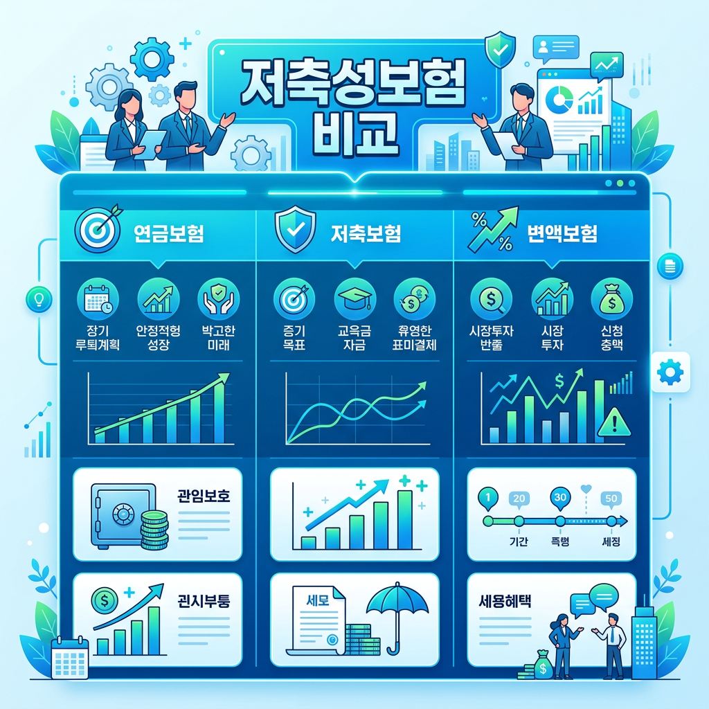 저축성보험 비교 — 2026년 최고 환급률 3종 총정리